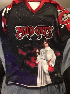 brewers cody ponce carolina mudcats signed game used star wars jersey - Picture 1 of 5