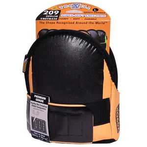 TroxellUSA Super-Soft Urethane Knee pads - 209LOR - (Large/Orange) - Picture 1 of 7