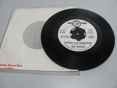 Joe Bataan Crystal Blue Persuasion/Crystal Blue Persuasion Mono Stereo DJ Promo - Image 1 of 4