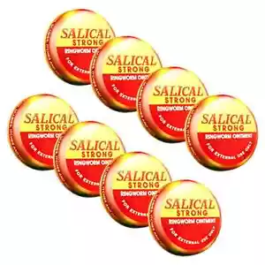 Ungüento de tiña SALICAL STRONG (15 g X 8) paquete de 8 remedios homeopáticos - Imagen 1 de 5