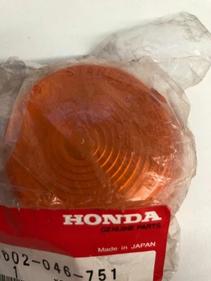 Lente giratoria naranja HONDA MOTOCICLETA GENUINA NUEVA OEM NOS P/N 33602-046-751 Foto 1 de 4