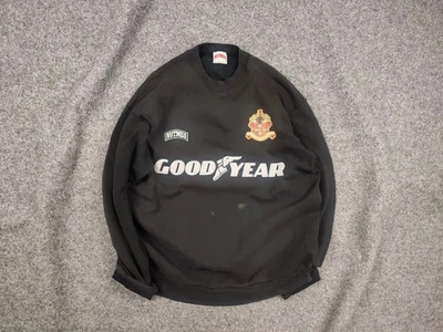 罕见复古 95 年代伍尔弗汉普顿流浪者狼固特异肉豆蔻运动衫 — 第 1/4 张图片