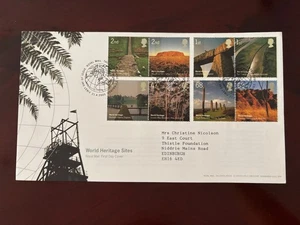 United Kingdom 2005 - World Heritage Sites stamps FDC Tallents House Edinburgh - Picture 1 of 1