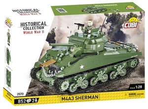 5902251025700 Blocks Historical Collection WWII M4A3 838 elements Cobi Klocki - Bild 1 von 9