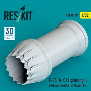 F-35 (A, С) Lightning II Auspuffdüse für Italeri Kit (1/32) RSU32-0203 ResKit - Bild 1 von 3