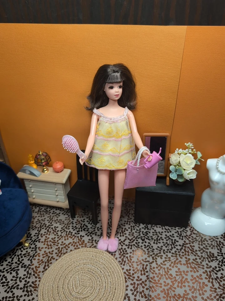 Conjunto Francie Vintage - Número de Pijama #1271, Zapatillas, Calzoncillos, Bolso +++++ Foto 1 de 4