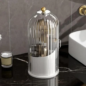 con Supporto Coperchio Nascosto Coperchio Scorrevole Antipolvere 360° Rotante Spazzolino e θ - Foto 1 di 12