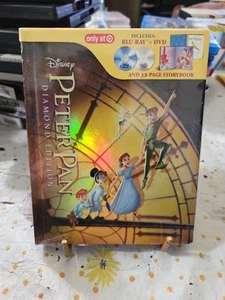 Peter Pan (Blu-ray +DVD, 2013) NEW SEALED Target Exclusive + Story Book - Picture 1 of 4