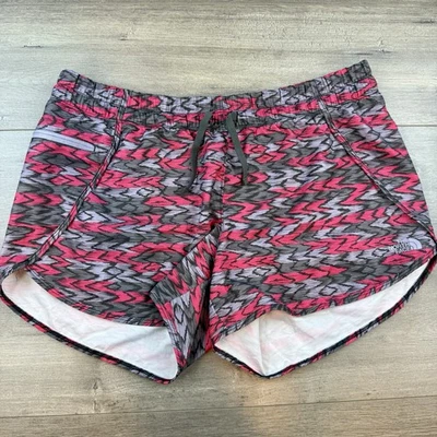 North Face Athletic Running Shorts Tiger Striped Women's Medium Multicolor - Image 1 of 4