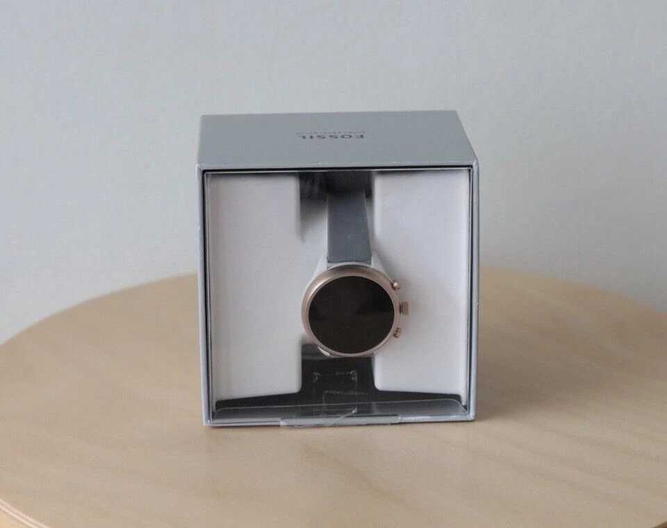 New Fossil Sport FTW6025 Grey Gold Touch Screen OS Smart Watch 41mm  - Image 1 of 4