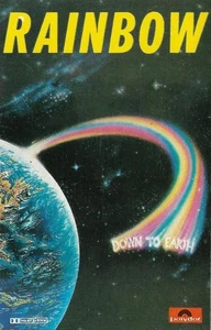 Rainbow Down To Earth cassette UK Polydor 1979 cassette grey shell red paper - Picture 1 of 5