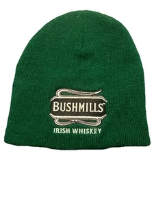 BUSHMILLS berretto in maglia verde whisky irlandese nuovo senza etichetta - Foto 1 di 5