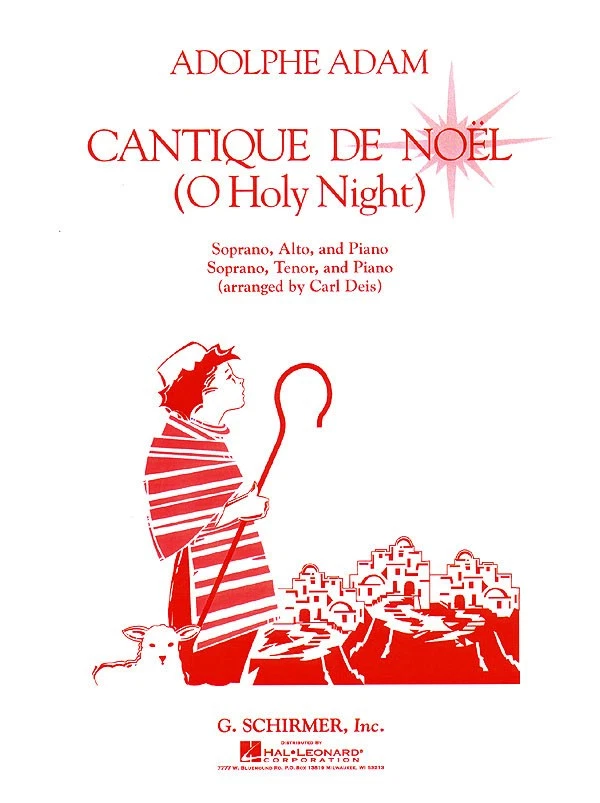 O Holy Night Vocal Duet Soprano Alto Tenor Christmas Piano Sheet Music - Image 1 of 1