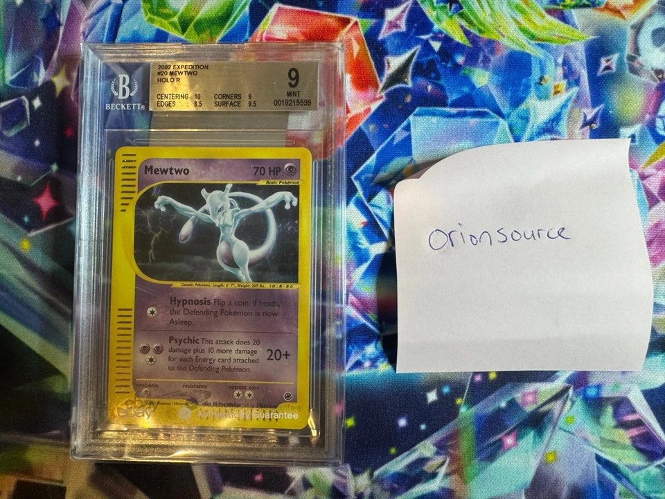 2002 Expedition Mewtwo Holo Rare BGS 9 - Image 1 of 1