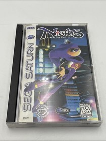 Nights Into Dreams... (Sega Saturn, 1996) Complete with Registration Card Cib