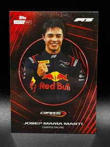 2025 Topps Formula 1 Lights Out Josep Maria Marti Next Gen F2 - Picture 1 of 2