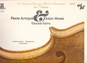FRANCE 1981 CLASSICAL LP PIERRE AMOYAL, SUSAN MOSES, EDOARDO FARINA : VIOLIN - Picture 1 of 7