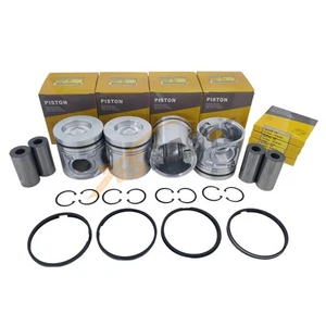 4 Sets STD Piston Kit 108MM with piston ring for Volvo D5D D5E Engine - Picture 1 of 6