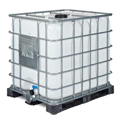 IBC-Container 1000l neu Innenbehälter Kunststoffpalette Wassertank Lebensmittel - Bild 1 von 3