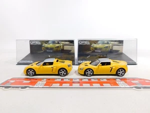 2x Eaglemoss 1:43 Opel Collection Speedster 2000-2005 NEUW+(OVP) #DF787-0,5 - Bild 1 von 5