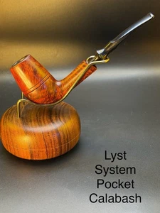 Pipa de tabaco Lyst System Pocket Calabash - Restaurada profesionalmente - Imagen 1 de 7