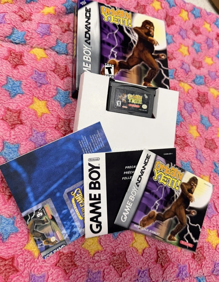 * Urban Yeti (Nintendo Game Boy Advance GBA, 2002) Complete CIB - Image 1 of 4