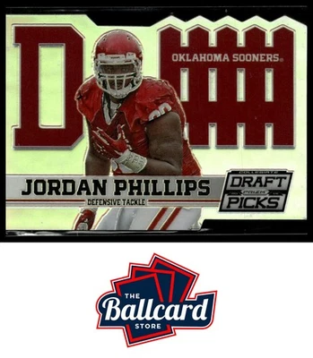 2015 Panini Prizm Collegiate Draft Picks #33 Jordan Phillips D Fence Die Cuts - Image 1 of 2