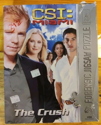 Rompecabezas forense CSI Miami The Crush 1000 piezas - 100 % completo, todas las piezas Foto 1 de 3