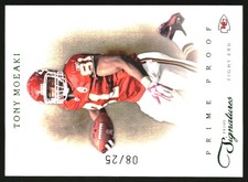 2011 Prime Signatures Prime Proof Green #167 Tony Moeaki /25