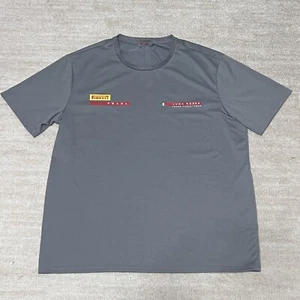 Vintage 00er Prada Luna Rossa Pirelli Racing Team T-Shirt Segeln Sportswear Luxus L - Bild 1 von 8