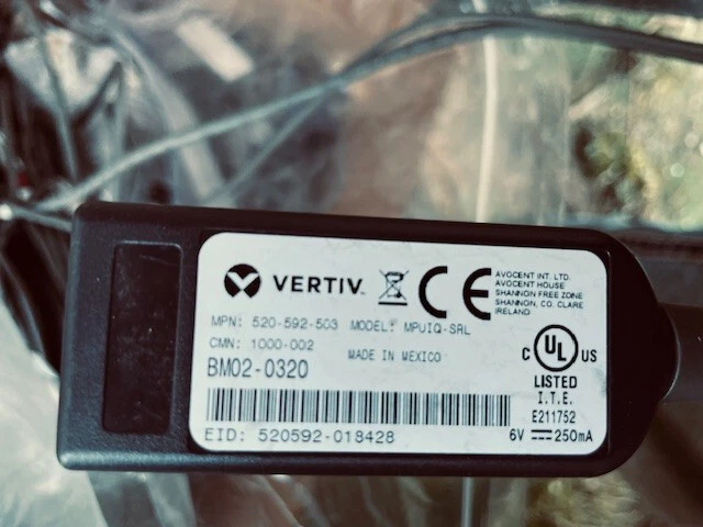 Vertiv Avocent MPUIQ-SRL MergePoint KVM Switch Serial Console Session Module - Image 1 of 1