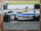 Photo dédicacée signée 8 x 10 Indy 500 conducteur de voiture de course Jan Heylen