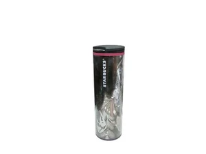 Starbucks Fall 2019 Shimmer Butterfly Floral Slim Travel Tumbler 16oz - Picture 1 of 1