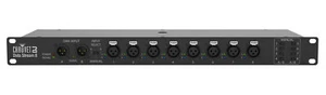 Chauvet Data Stream 8 DMX Splitter To Distribute+Boost Signals, 2-Ins, 8-Outputs - Picture 1 of 6