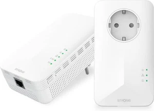 STRONG Powerline WiFi 1000 Duo 1000 Mbit/s Highspeed WLAN Adapter weiß - Bild 1 von 1