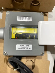 NEW HEDLAND H760A-005-F1 FLOW-ALERT METER Switch SAE -16. 0.5-5.0 GPM, 3500psi - Picture 1 of 10