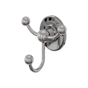 Burlington Chrome Traditional Triple Robe Hook, A47 CHR - Picture 1 of 2