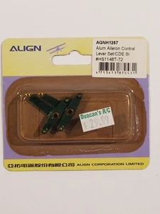 Align Trex 450 AGNH1257 Aluminum Aileron Control Lever Set HS1148T-72 Blue - Picture 1 of 1