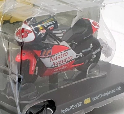 Altaya 1/18 Scale FFR51 - Aprilia RSW 250 #46 World Championship 1998 Rossi - Image 1 of 2
