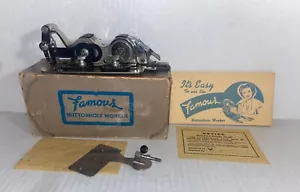 Famous Buttonhole Worker with Box and user guide Brother Model CC Button Hole-C1 - Picture 1 of 22