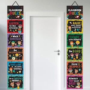 Poster Decorativi da Appendere Regole di Classe per Aula - 12 Regole... - Foto 1 di 6