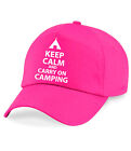 60 Second Makeover Limited Kids Keep Calm And Carry On Camping Baseball Cap Camp