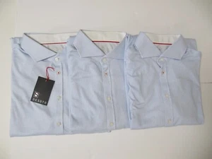 MRSP $175 New DESOTO Light Blue Men's Casual Business shirt Formal Dress S, XXL - Picture 1 of 12