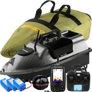 500M Futterboot GPS Köderboot Fischerköder Boot LCD Fischfinder mit Sonar Sensor - Bild 1 von 10