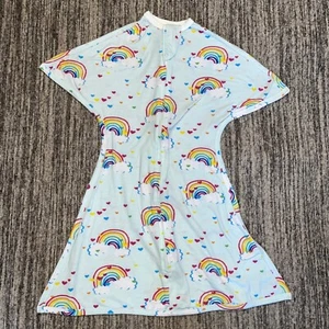 Sleeping Baby Zipadee-Zip Swaddle Transition Rainbow Cloud Small 4-8M - Afbeelding 1 van 4