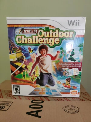 Active Life: Outdoor Challenge w/ MAT (Nintendo Wii, 2008)🕺🏃‍*Brand New*🎢 - Image 1 of 4