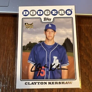 Clayton Kershaw 2008 Topps Update Rookie Card RC #UH240 Dodgers Future HOF NM-MT - Picture 1 of 6
