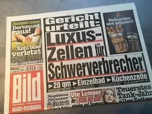 BILD Zeitung 07. Dezember 2011 / 12. / 07.12.2011 / Ute Lemper - Picture 1 of 1