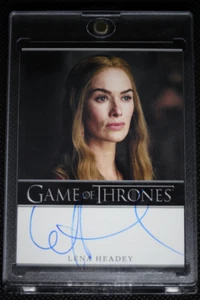 2014 Game of Thrones Season 3 AUTO AUTOGRAPH Cersei Lena Headey LANNISTER FULL - Picture 1 of 1