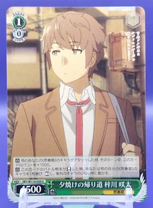 Tarjeta Sakuta Azusagawa/Aobuta blanca negra Japanese TCG Anime SBY/W114-039 U - Imagen 1 de 10